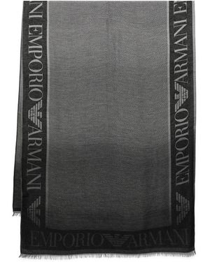 スカーフ EMPORIO ARMANI Woman Scarf Ivory 6352414R322 00010 Emporio Armani Outlet: Scarf woman - Ivory | Emporio Armani