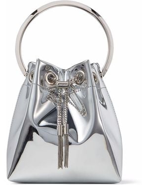 Jimmy Choo Bon Bon Bucket Bag - Wit