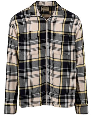 Aspesi Shirts klar blau - Schwarz
