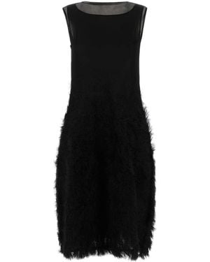 Maison Margiela Silk Retrograde Dress - Black