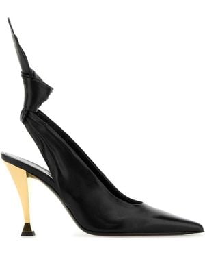 Givenchy Beauw Leather Slingback Pump - Black