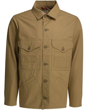 Manifattura Ceccarelli "Original Cruiser" Overshirt-Jacke - Grün