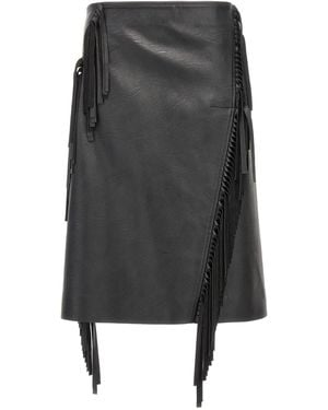 Stella McCartney Alter Mat Rock Mit Fransen - Grau