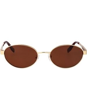 KARL LAGERFELD Metal Sunglasses - Brown