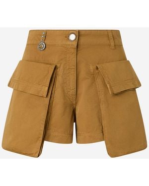 Pinko Campobasso Baumwollshorts - Natur