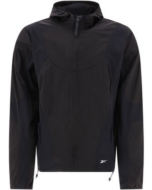 Reebok " getäfelte" Jacke - Schwarz