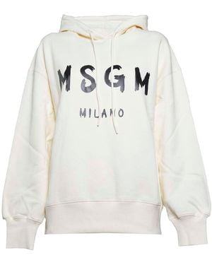 MSGM Suéteres - Blanco