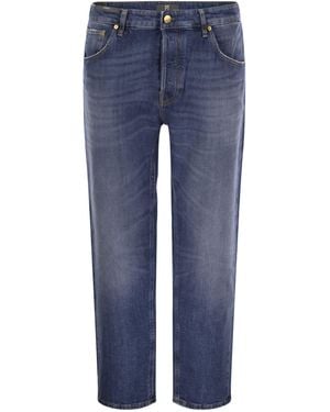 PT Torino Rebel Straight Leg Jeans - Blue