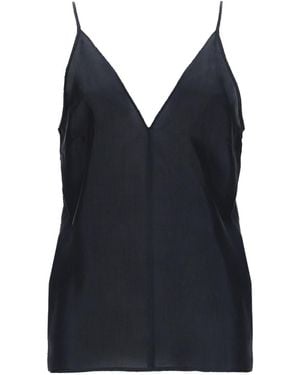 Alysi Silk Top - Black