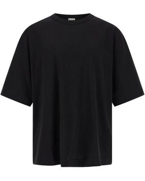 Dries Van Noten Hein T Shirt Nero-Uomo