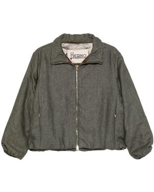 Herno Nylon Blouson Jacket - Green