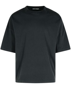 Palm Angels Palm Engelen Zwart Katoenen T -shirt