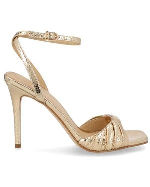 MICHAEL Michael Kors Chic Metallic Goat Leather Heels