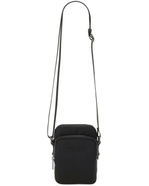 DSquared² Shoulder Bag With Logo - White