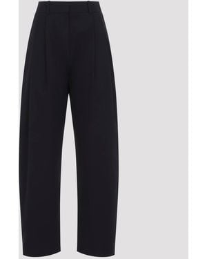 Studio Nicholson Sperro Double Pleat Cotton Pant - Blue