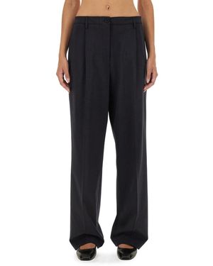 Aspesi Regular Fit Trousers - Black