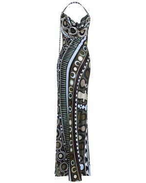 PUCCI Elegant Long Dress For - Black