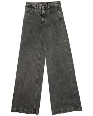 Nine:inthe:morning Wide-Leg Jeans - Gray