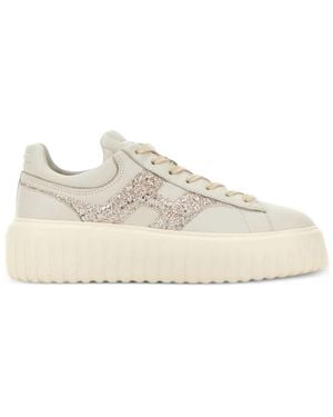 Hogan "H-Stripes" Trainer - White