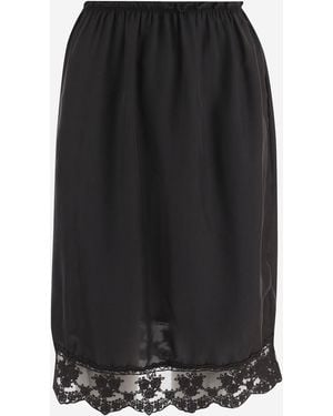 THE GARMENT Silk Skirt - Black