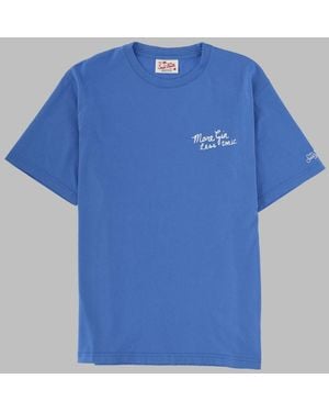 MC2 Saint Barth T Shirt Con Stampa - Blue
