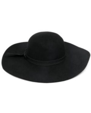 P.A.R.O.S.H. Cappello A Tesa Larga Nero - Schwarz