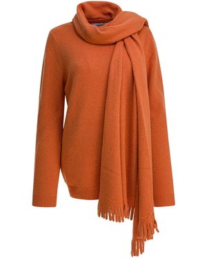Sandbeige Tricots beige sable - Orange