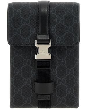 Gucci 'Gg' Mini Crossbody Bag - Black
