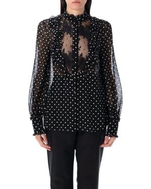 Valentino Garavani Plusdepois Print Shirt - Black