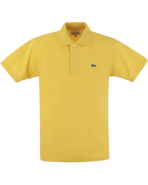 Lacoste Classic Fit Cotton Pique Polo -Hemd - Gelb