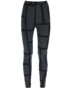 TOTEME Tweekleurige Legging - Grijs