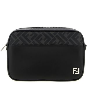 Fendi Bolso De Hombro 'Camera Case Squared FF' - Negro