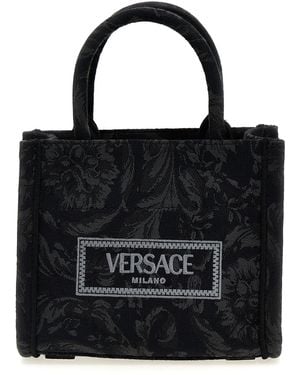 Versace 'extra Small Athena' Boodschappentas - Zwart
