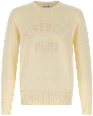 Givenchy Logo -trui - Naturel
