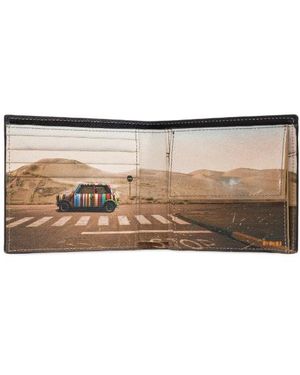 Paul Smith Cartera Hombre Billetera Monedero - Metálico