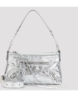Balenciaga Le City Moto Mini Bag - Grey