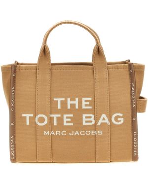 Marc Jacobs 'The Jacquard Medium Tote' Shopping Bag - Brown