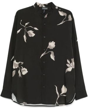 Emporio Armani Shirts - Zwart