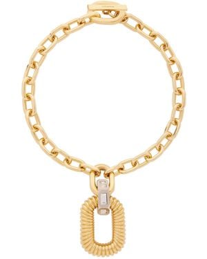 Rabanne 'Xl Collier lien - Métallisé