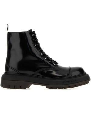 Givenchy New Casual Lace-Up Boots - Black