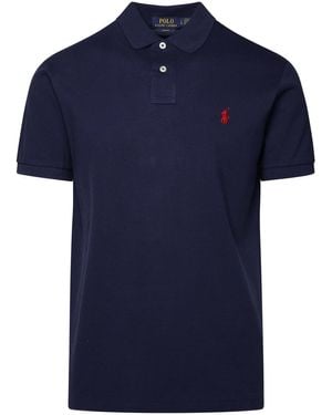 Polo Ralph Lauren Cotton Polo Shirt - Blue
