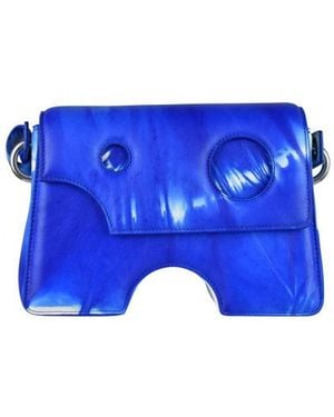 Off-White c/o Virgil Abloh Burrow 22 Shoulder Bag - Blue