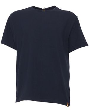 K-Way Ghost Ice Baumwoll-T-Shirt - Blau