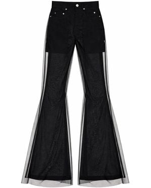 Rick Owens Bolan Bootcut Pants - Black