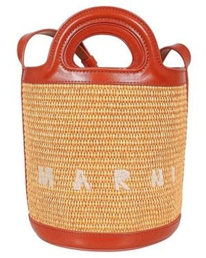 Marni Tropicalia Eimerbeutel - Orange
