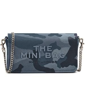 Marc Jacobs Die Mini -Bag -Tarnung in Blau
