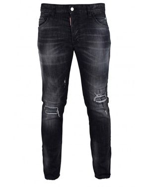DSquared² Skater Jean Zwart - Blauw