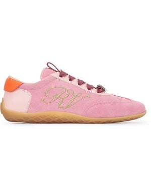 Roger Vivier Logo Sneakers - Pink