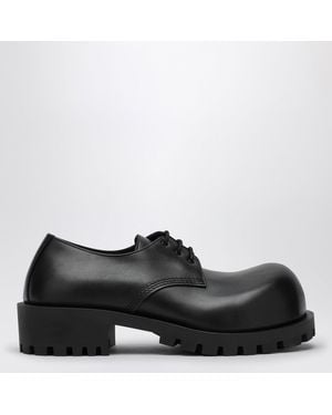 Balenciaga Calfskin Hummer Derby - Black