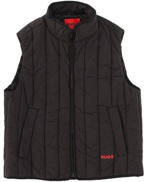 HUGO "Breno" Vest - Black